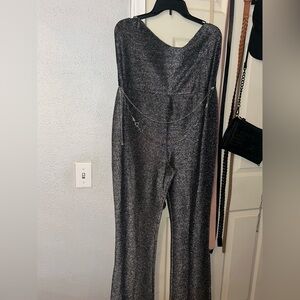Elegant Gray Women's Jumpsuit